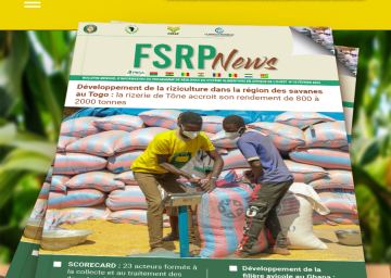 Monthly FSRP newsletter