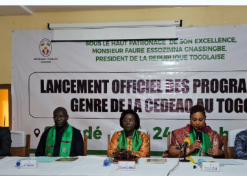 La CEDEAO lance ses programmes de genre au Togo
