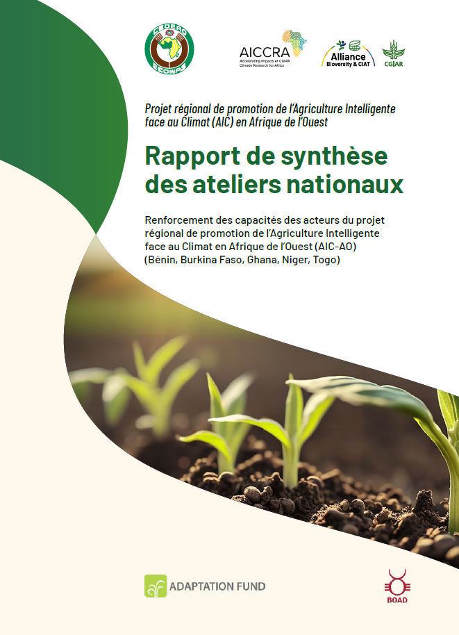 Rapport de synthèse des ateliers nationaux