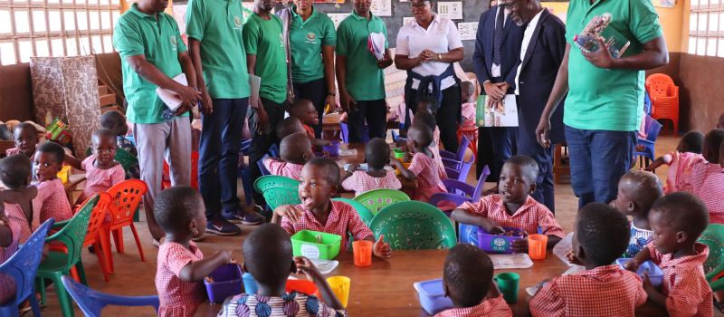 Togo: The Spanish Cooperation and RAAF visit Livestock Market in Adéticopé and School Canteen in Sokomé in the Maritime Region Togo: The Spanish Cooperation and RAAF visit Livestock Market in Adéticopé and School Canteen in Sokomé in the Maritime Region