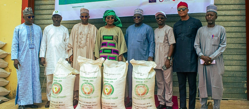 Appui au plan national de réponse du Nigeria : la Réserve régionale de sécurité alimentaire de la CEDEAO met à la disposition de la République fédérale du Nigeria près de 7000 tonnes de céréales alimentaires