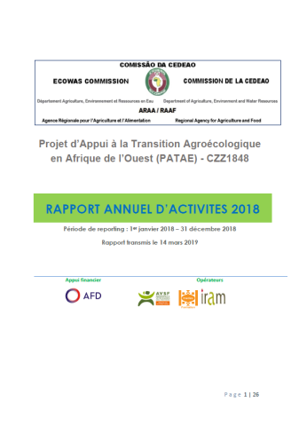 Annual Report 2018 PATAE